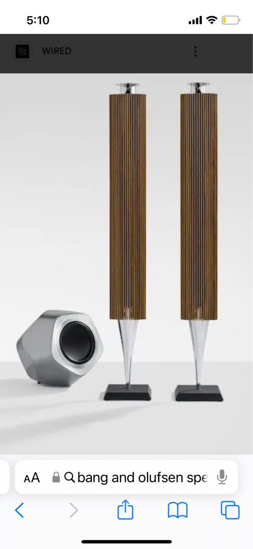 Bang Olufsen B O Beolab 18 Audio Soundbars Speakers