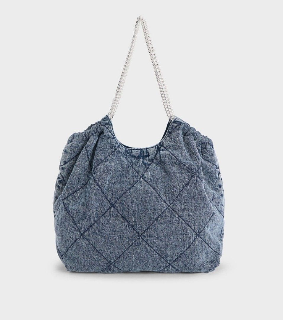 Chain handle new arrivals tote bag