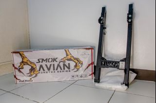 Black SMOK Avian Swing Arm (For Honda RS125, Wave 110/125, and XRM125) - Imported from Thailand - Pampagaan at pampabilis ng motor