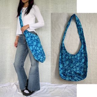 Blue Hobo Bag
