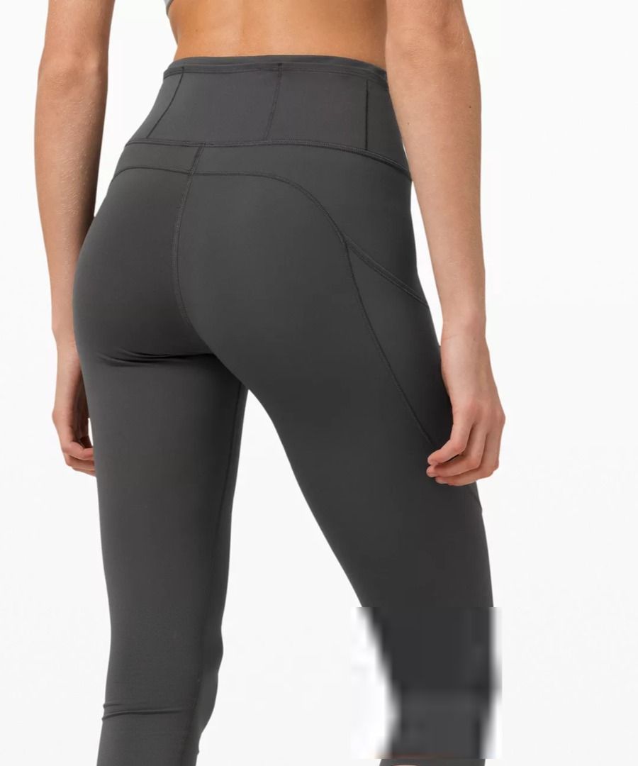 BNWT LULULEMON BLACK Fast and Free Reflective High-Rise Crop 19, Women's  Fashion, Activewear on Carousell