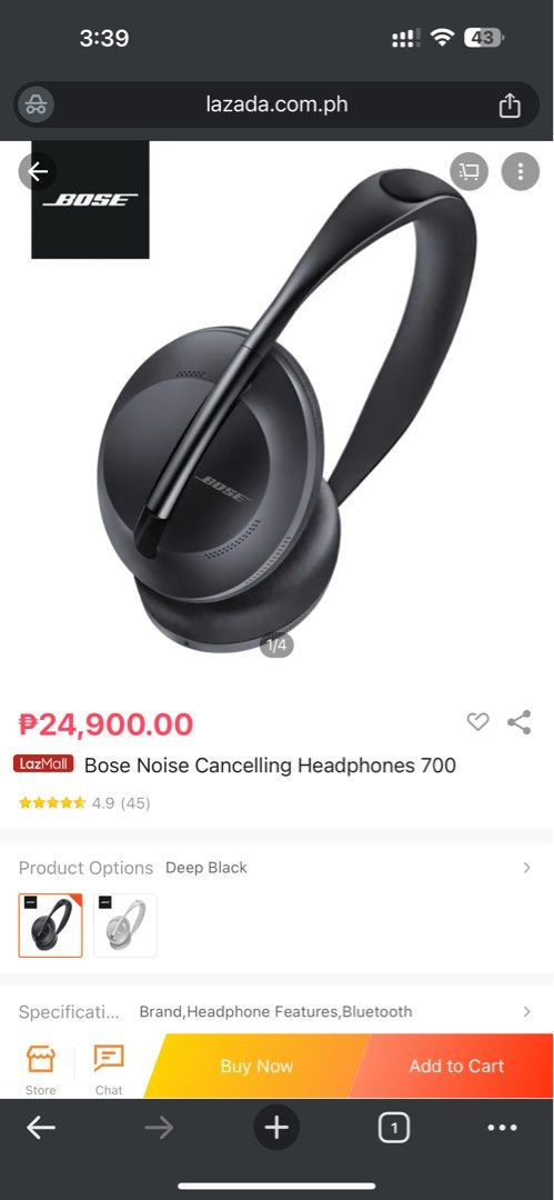 Bose 2025 700 lazada