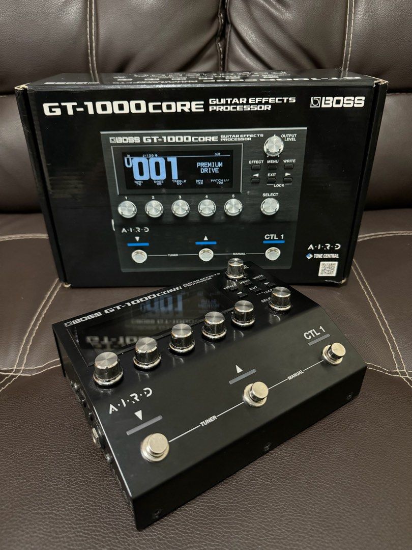 BOSS GT-1000CORE Guitar Effects Processor, Hobbies & Toys, Music & Media,  Music Accessories on Carousell