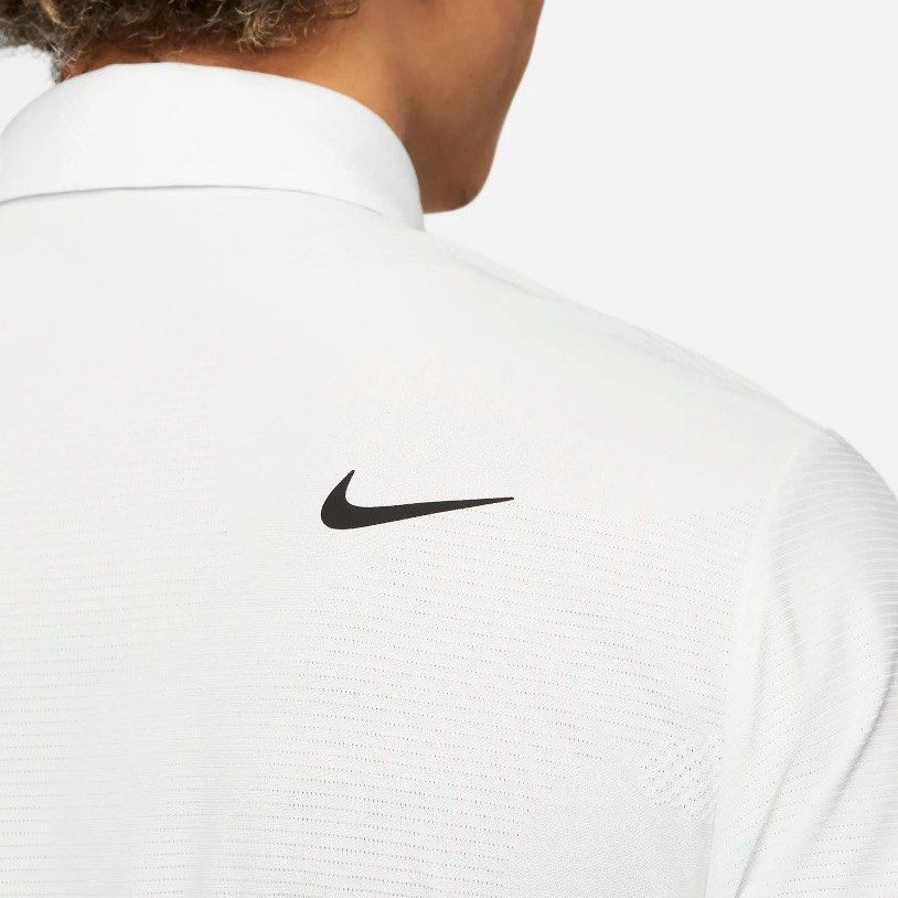 White nike sales golf polo
