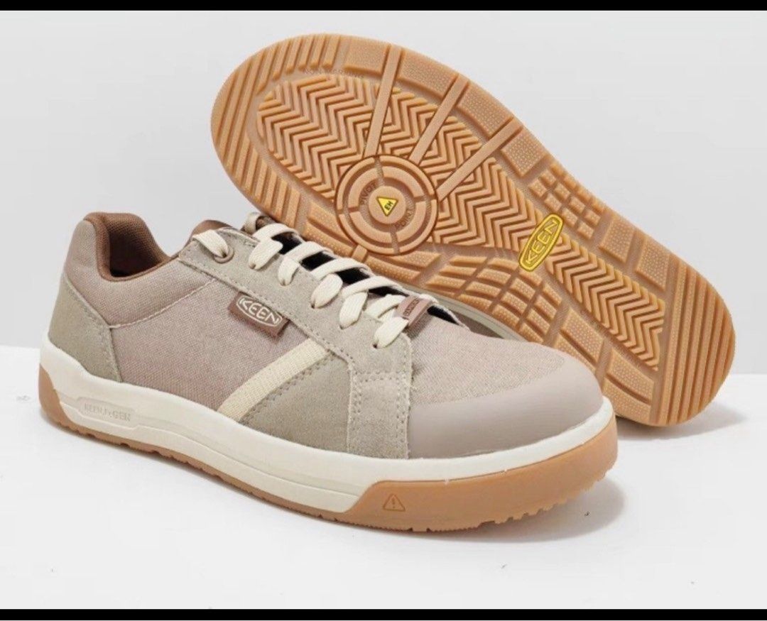Keen steel toe slip on shoes discount