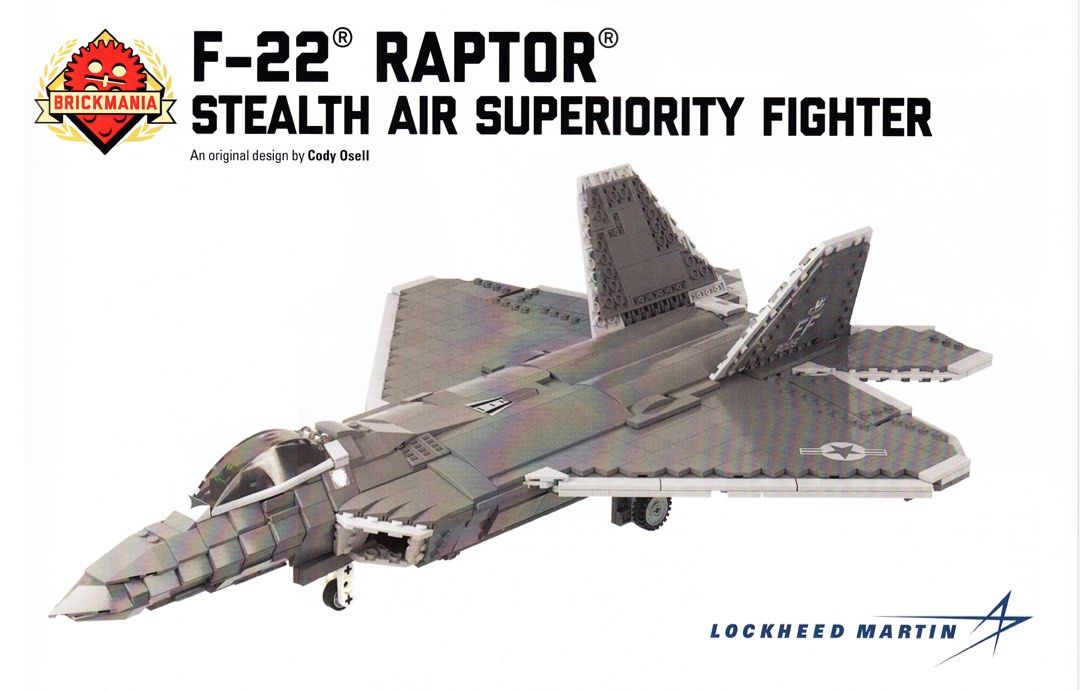 Brickmania f22 hotsell