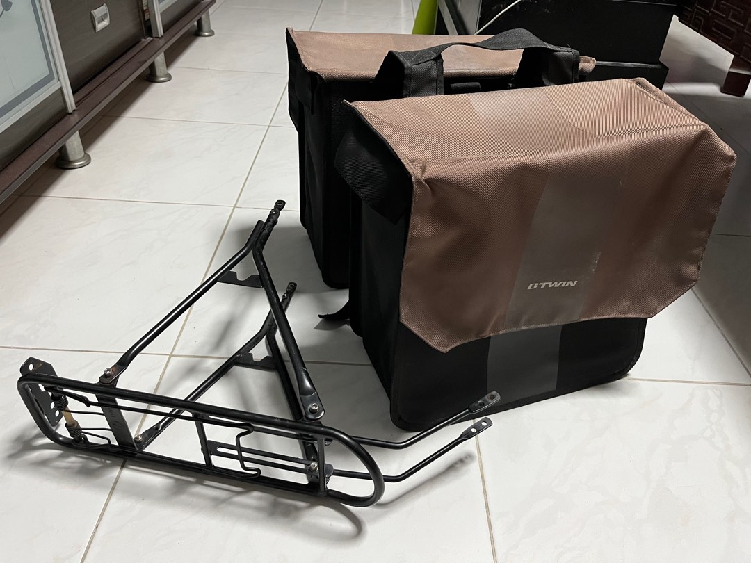 Btwin pannier bags hotsell