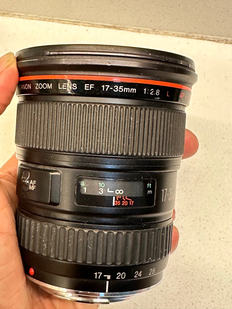 Canon EF 17-35mm F2.8 L USM AFレンズ中玉にカビがあります - レンズ
