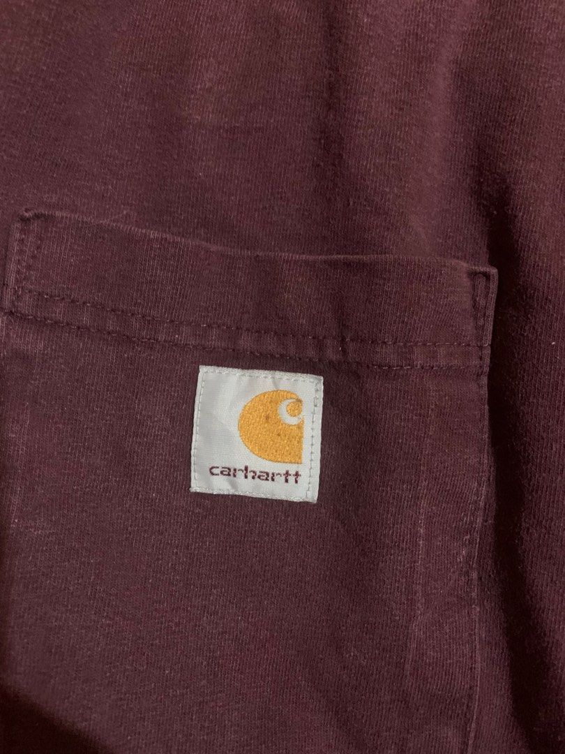 Carhartt Men's Loose Fit Heavyweight Long-Sleeve Pocket Henley T-Shirt,  Men's Fashion, Tops & Sets, Tshirts & Polo Shirts on Carousell