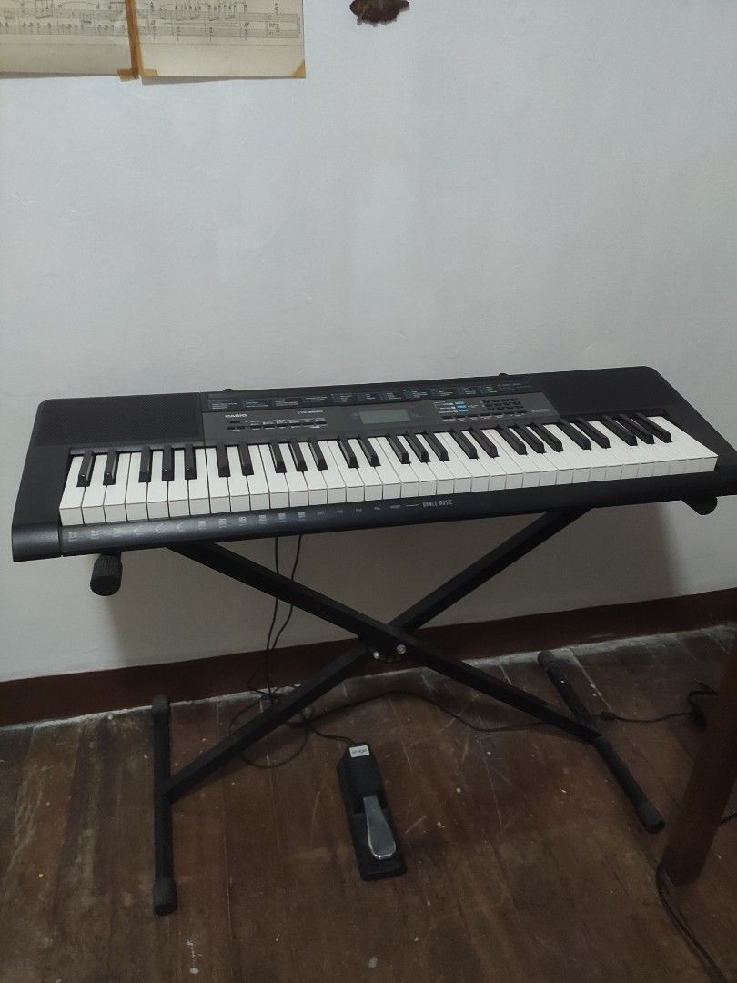 Casio CTK 2550 Free Stand Pedal Headphone adaptor