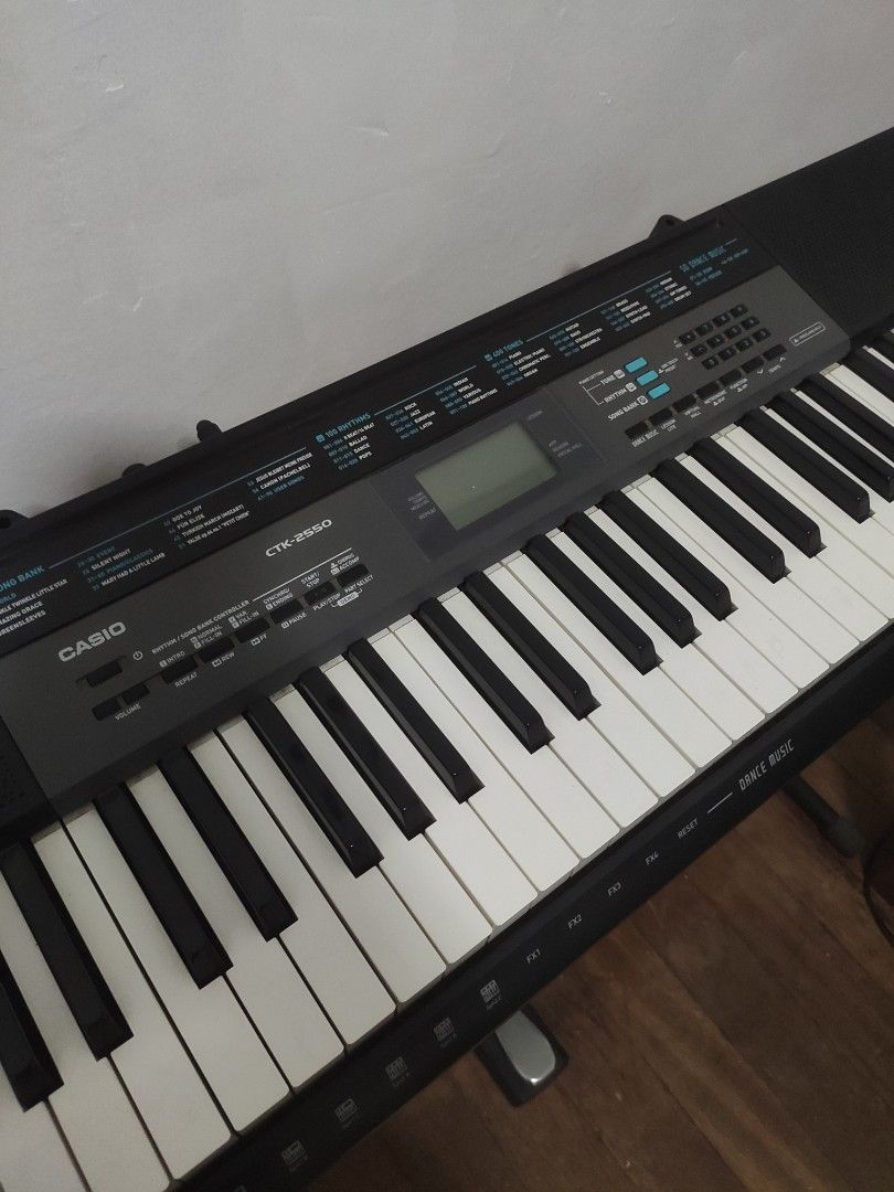 Casio CTK 2550 Free Stand Pedal Headphone adaptor