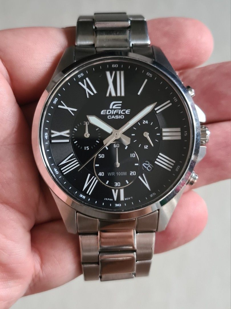 Casio Edifice Chronograph Quartz Watch Men s Fashion Watches