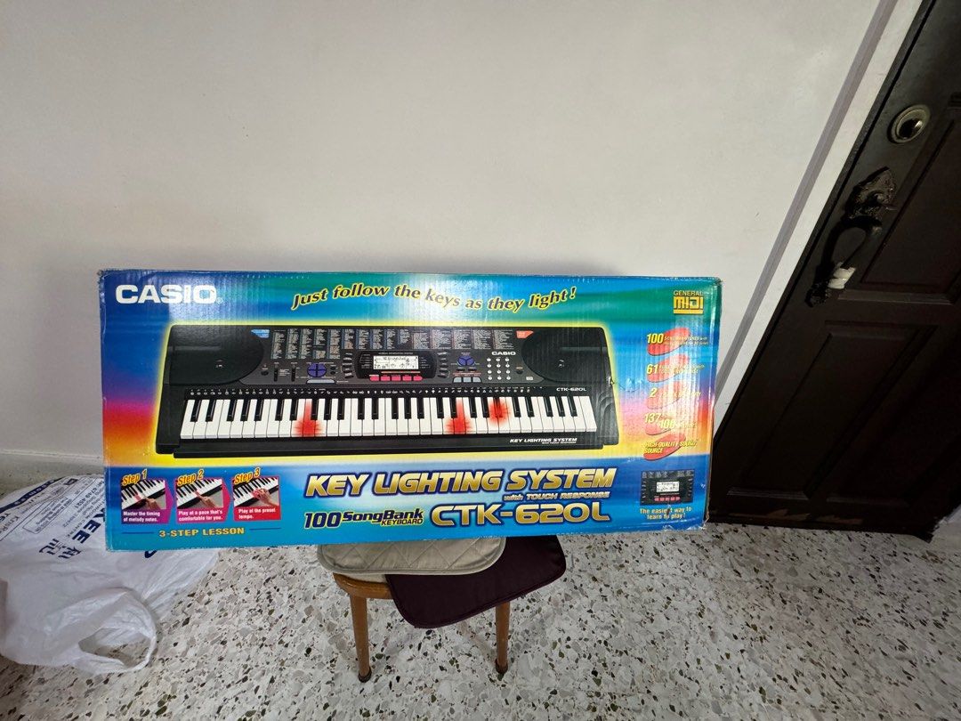 Piano key shop lighting system
