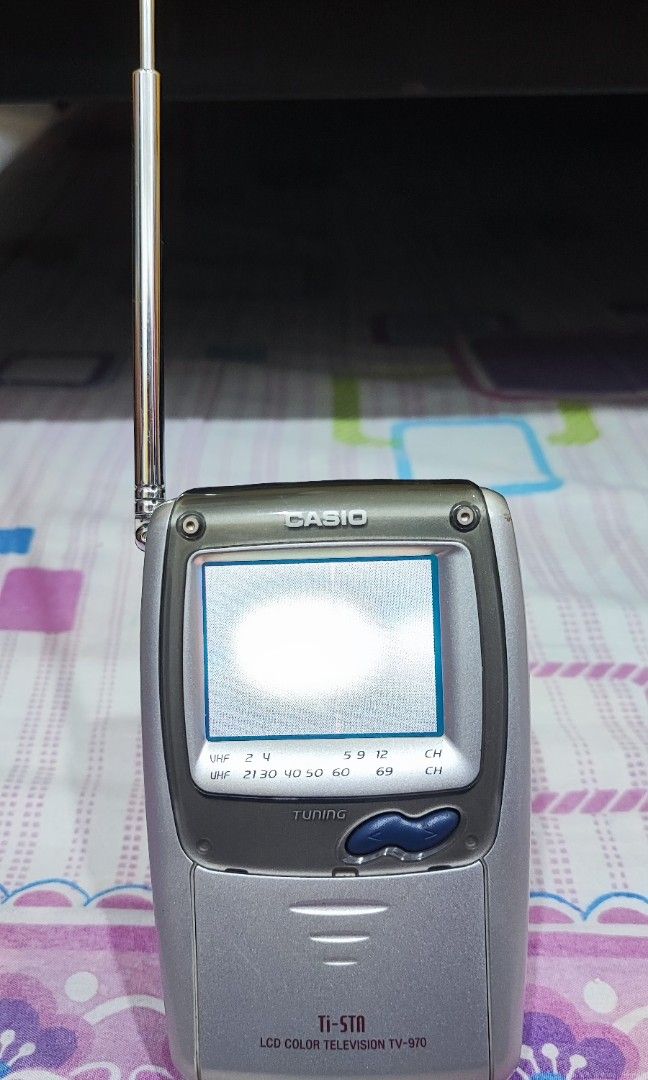 Casio mini tv tv home appliances tv entertainment tv parts