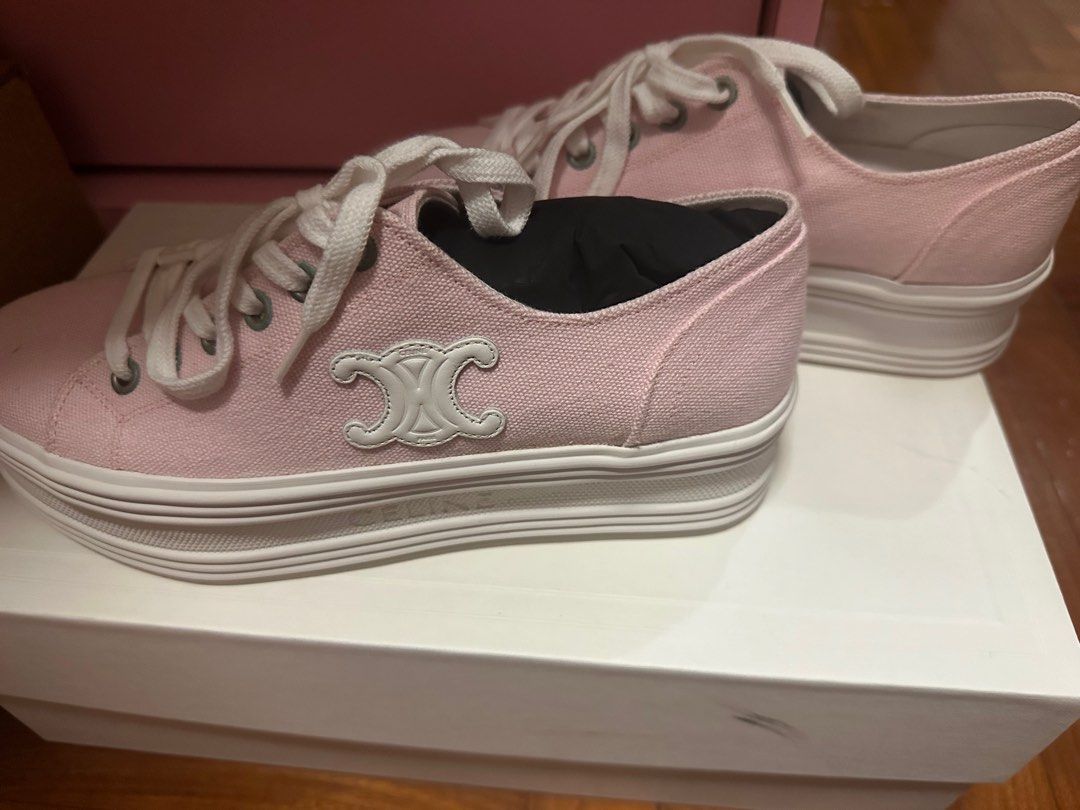 Celine canvas shop sneakers