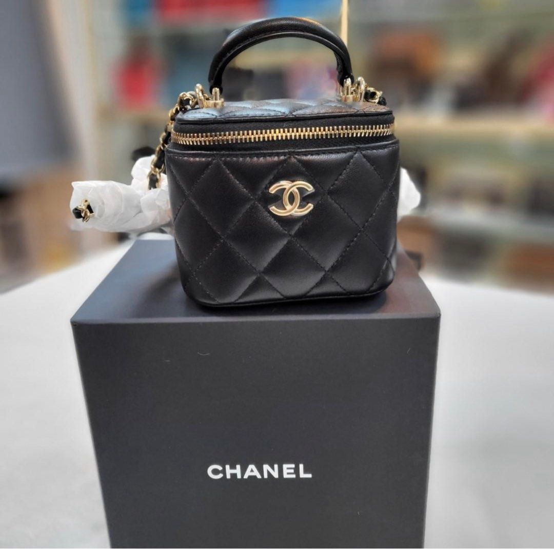 Mini top zip online vanity crossbody