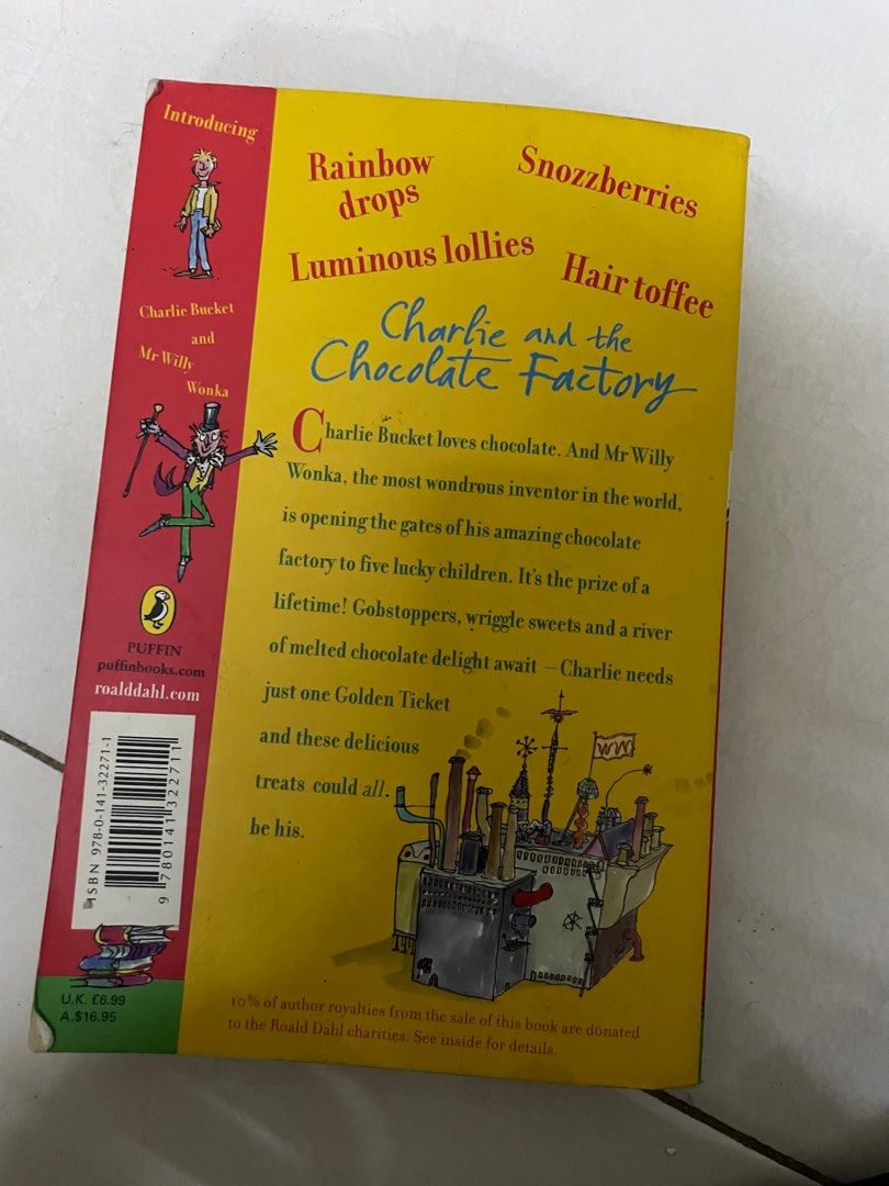 Charlie and the Chocolate Factory book, Hobbies & Toys, Books