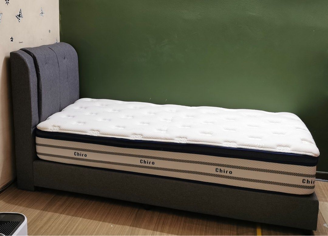 Dreamland Super Single Chiro Pocketed Spring Mattress and Divan
