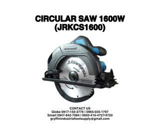 CIRCULAR SAW 1600W (JRKCS1600)