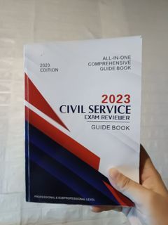 Civil Service Reviewer 2023 edition