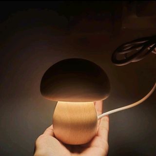 cottagecore mushroom lamp (FREE SF)