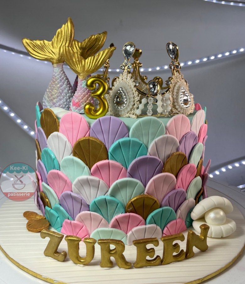 Princess Ariel Cake — Children's Birthday Cakes | Ariel cake, Mermaid cakes,  Little mermaid cakes