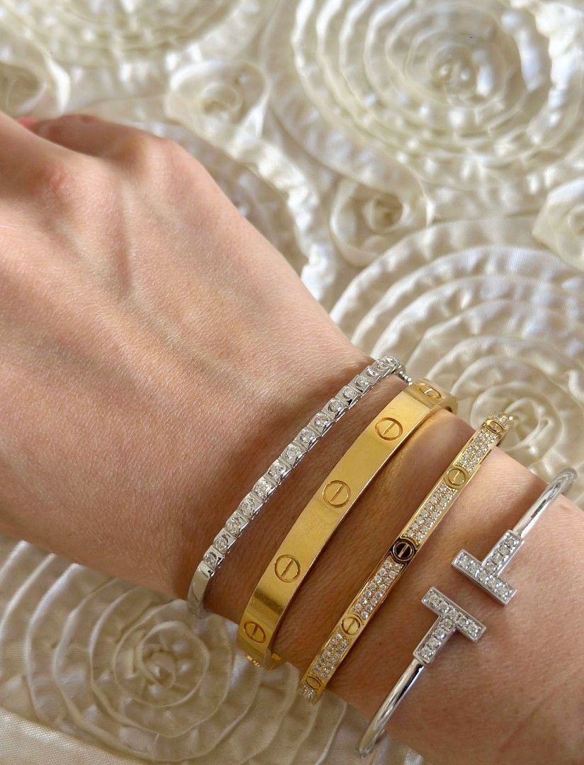 Customized sales gold bracelets