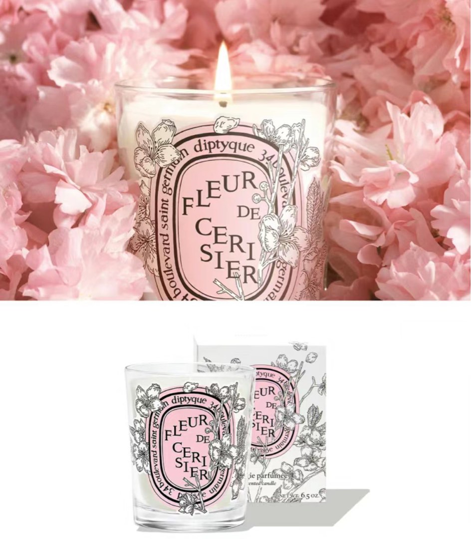 diptyque FLEUR DE CERISIER 190g アロマキャンドル DIPTYQUE