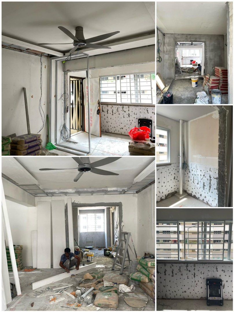 Direct contractor Toilet Renovation/Tiling works/HDB toilet renovation ...
