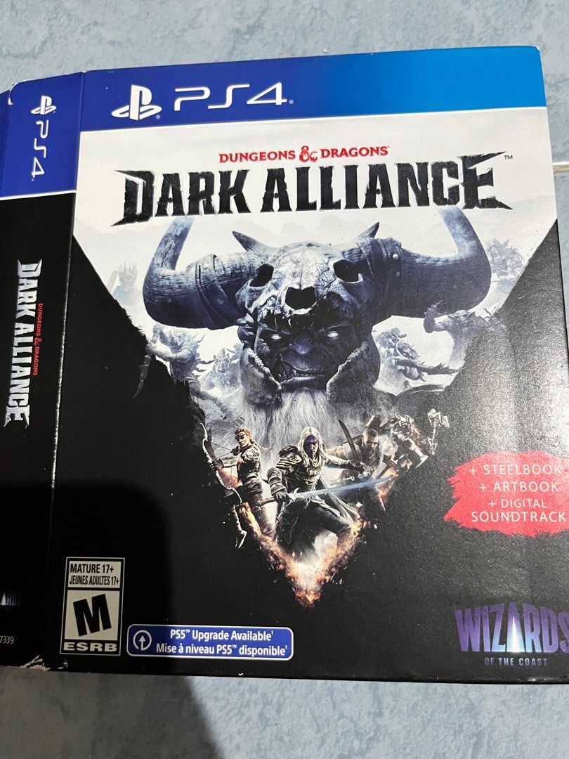 DOD: Dark Alliance Steelbook NO GAME (Category: Cases & Covers) located in Makati City. Submitted by madmonarch (Listing ID 1275928130, Image 3). Description: No game With slipcase 9/10 Lalamove or Grab c/o buyer Location: Makati Gcash or BPI.
