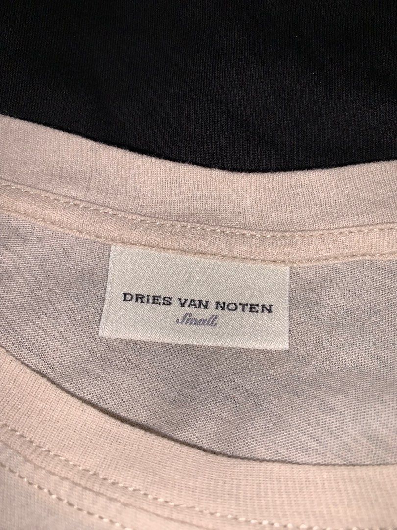 Dries Van noten Shirt (Category: Tshirts & Polo Shirts ) located in Binan City. Submitted by disqualified_but_undefeated (Listing ID 1288369424, Image 2). Description: Dries Van Noten Shirt Mens Small Chest: 19" Shoulder: 16" Sleeve: 9" Waist: 18" Length: 26" In excellent Condition.