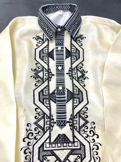Ethnic Barong with Embroidered Large