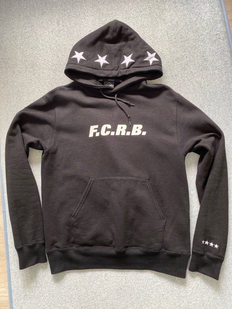 FCRB REAL BRISTOL HOODIE 有帽衞衣S, 男裝, 上身及套裝, 衛衣- Carousell