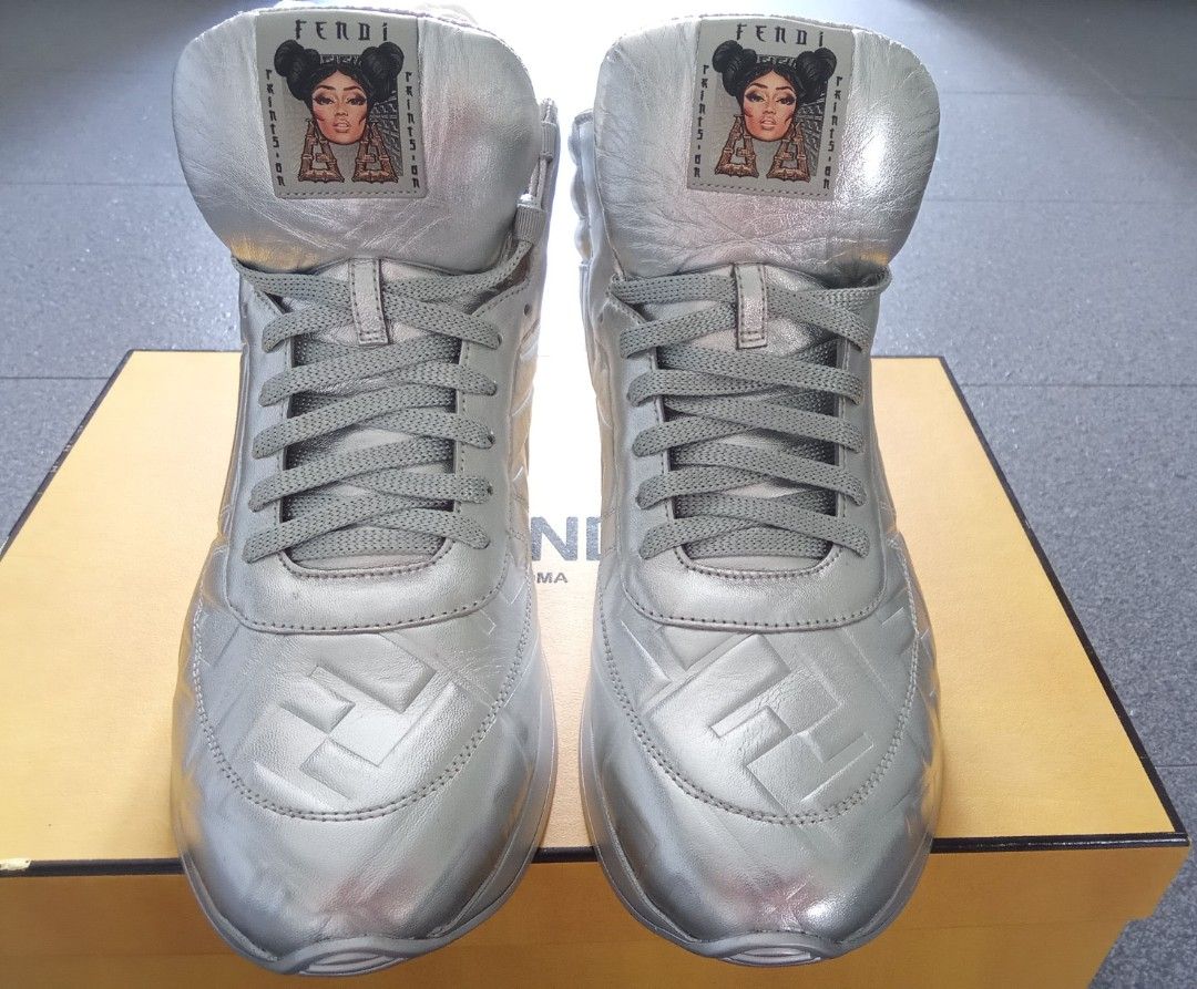 Nicki minaj fendi boots best sale