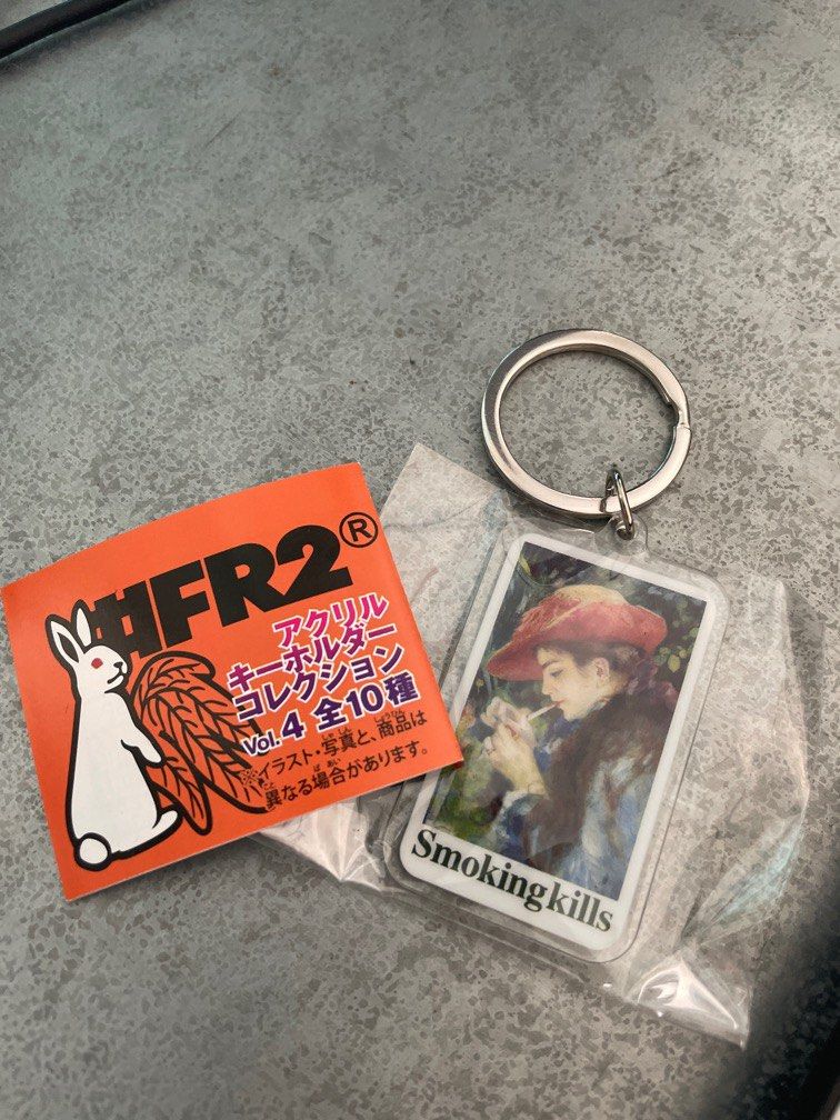 FR2 Yanagi Fxxking Rabbits Gachapon Keychain Hobbies Toys