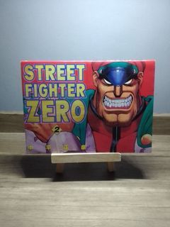 GAMEST COMICS STREET FIGHTER ZERO VOL. 2 MANGA - 1ST EDITION (1995) RARE