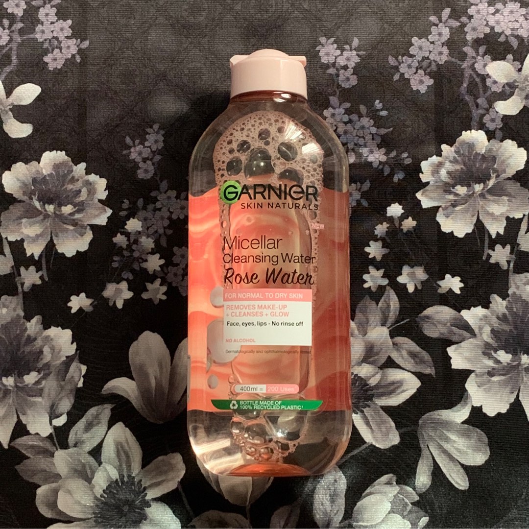 Garnier Micellar Rose Water 400mL, Kesehatan & Kecantikan, Kulit, Sabun ...