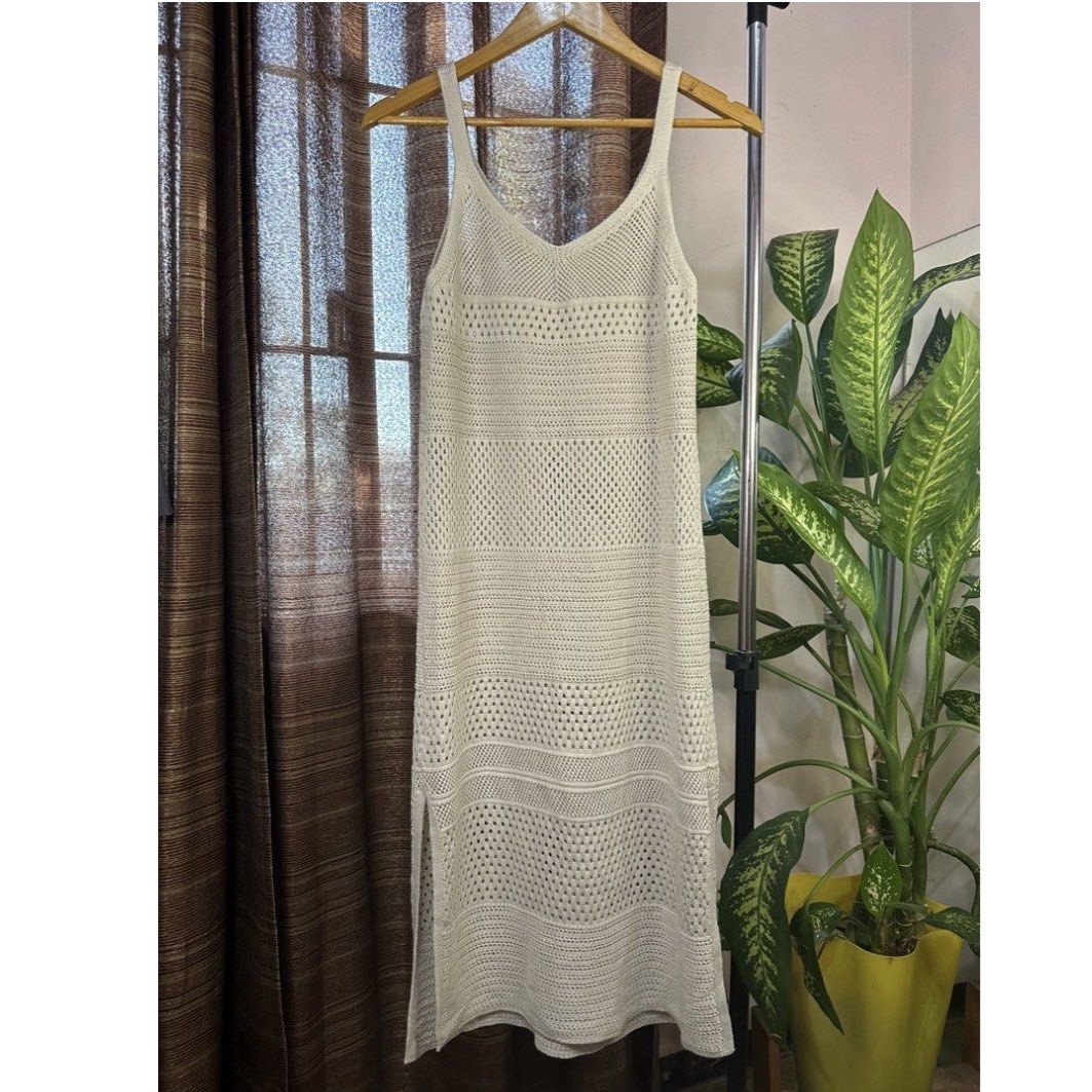 uniqlo crochet dress GU by Uniqlo crochet dress, Women's Fashion, Dresses & Sets, Dresses on  Carousell