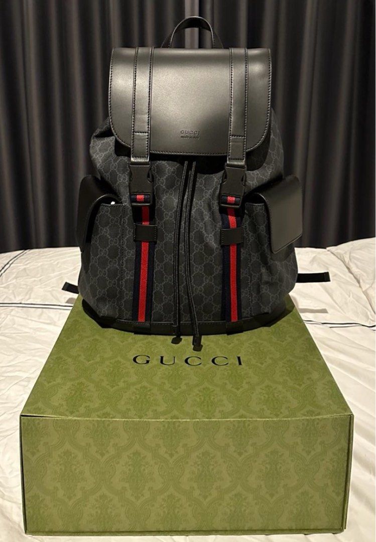 Gucci black bookbag online