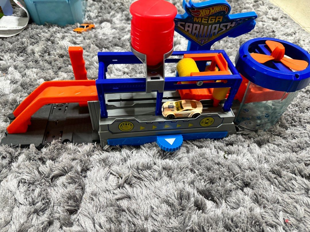 Hot wheels colour cheap change car wash