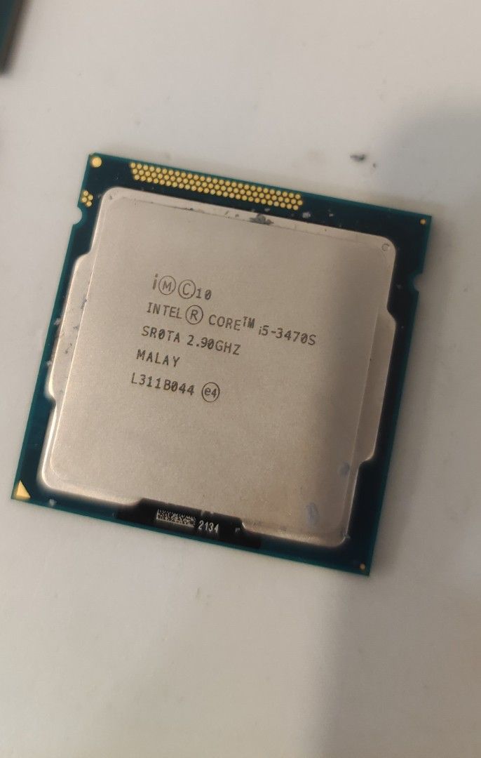 Intel core i5 3470s For 1155 Processor Computers Tech Parts