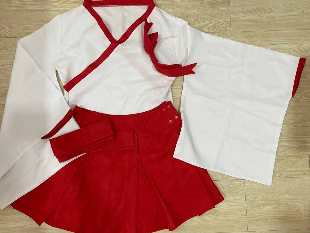 Japanese Shrine maiden/ miko cosplay costume, Women's Fashion, Dresses ...