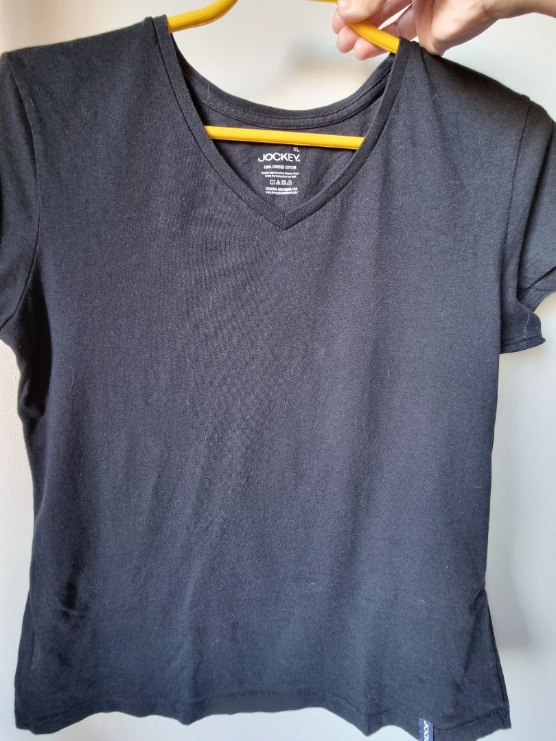 Jockey Vneck Shirt (Category: Shirts) located in Quezon City. Submitted by decluttererwhenever (Listing ID 1288294651, Image 3). Description: XL Asian size.