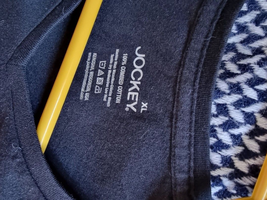 Jockey Vneck Shirt (Category: Shirts) located in Quezon City. Submitted by decluttererwhenever (Listing ID 1288294651, Image 2). Description: XL Asian size.