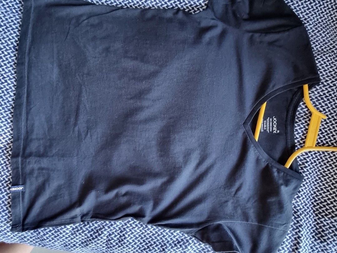 Jockey Vneck Shirt (Category: Shirts) located in Quezon City. Submitted by decluttererwhenever (Listing ID 1288294651, Image 1). Description: XL Asian size.