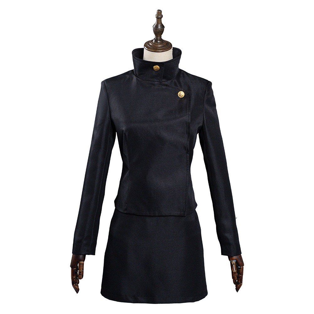 JUJUTSU KAISEN COSPLAY UNIFORM (Category: Sets or Coordinates) located in Santa Rosa. Submitted by lackofchu (Listing ID 1288311705, Image 1). Description: selling my black jujutsu kaisen uniform! (can be used for shoko ieiri’s cosplay) - used twice - has no form of damage whatsoever size small : height : 160cm/63in chest : 86-89cm/34-35in waist : 66-69cm/26-27in hip : 91-94cm/36-37in shoulder width : 39cm rfs : need funds 🔖 : jjk jujutsu kaisen