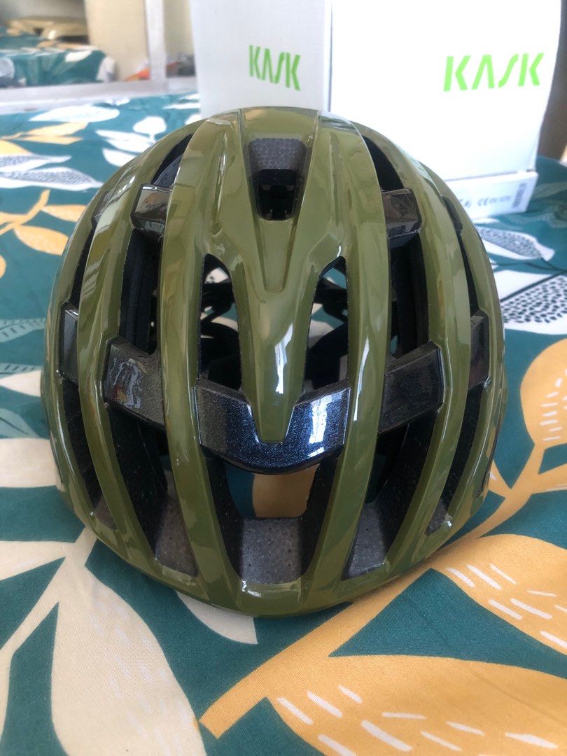 Kask valegro olive green medium Sports Equipment Bicycles