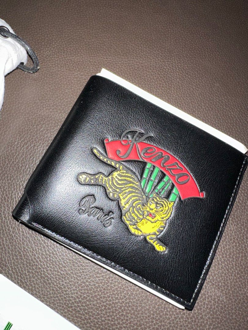 Kenzo jumping 2025 tiger card holder