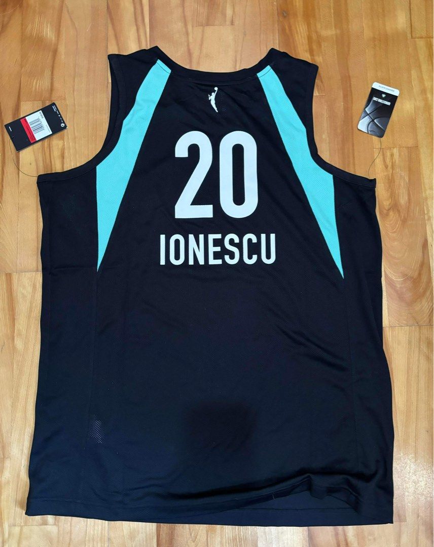 [美版L] Sabrina Ionescu 紐約自由人 WNBA 球衣 女版curry nba 籃球衣, 他的時尚, 休閒運動服飾在旋轉拍賣