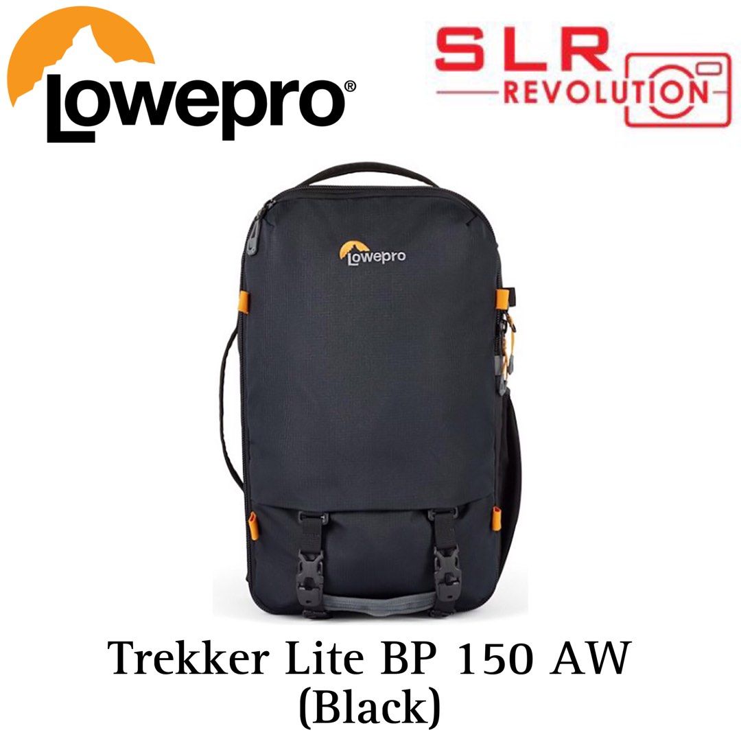 LOWEPRO Trekker Lite BP 150 AW Black Photography Photography Accessories Camera Bags Carriers on Carousell